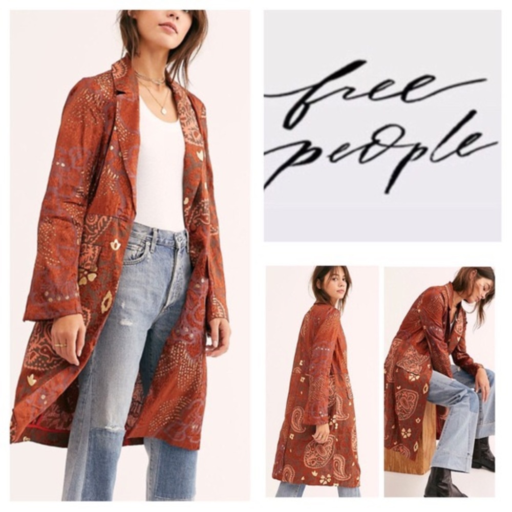 Free people eye of the wild jacket
